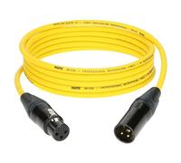 Klotz M1FM5N0300 Câble de microphone jaune 3 m - Câble pour Microphone
