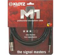Klotz M1FS1K0750 câble micro XLR femelle 3 broches - jack 6,35 mm 3 broches 7,5 mètres