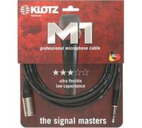 Klotz M1MS1K0300 câble micro XLR mâle 3 broches - jack 6,35 mm 3 mètres