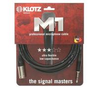Klotz M1MS1K0500 câble micro XLR mâle 3 broches - jack 6,35 mm 5 mètres