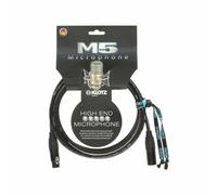 KLOTZ M5 Supreme Câble Microphone Avec Double Blindage Et XLR De Neutrik - 3M
