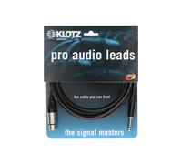 CABLE MICRO 5 M XLR FEMELLE - JACK 2P KLOTZ