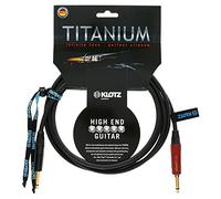 KLOTZ TITANIUM SUPREME GUITAR CABLE TI-0600PSP 6 m Jack Silent droit + droit OR