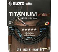 Klotz TIW0300PR Titanium Walnut. Cable de instrumento conector de nogal. 3 metros