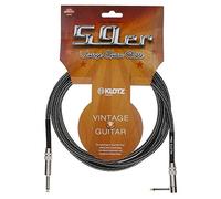 Klotz VINA0600 59er Vintage câble de guitare fiche coudée 6 m