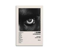 klouds Damso - Impression sur toile de l'album de musique Lithopédion, décoration moderne et esthétique pour chambre à coucher, salon, 50 x 75 cm, sans cadre