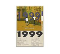 klouds Joey Badass Poster de l'album de 1999, affiche de liste de suivi, peinture sur toile, décoration pour chambre à coucher, salon, décoration moderne et esthétique, 60 x 90 cm, sans cadre