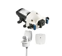 Klovoo Kit Autoclave Flojet Triplex + Douchette : Solution complète pour eau à bord pour bateau, camping-car, gonflable (12 V)