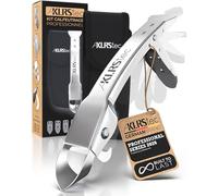 KLRStec Kit Joint Silicone 4 en 1, Grattoir Joint Carrelage et Spatule Inox