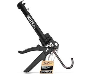 KLRStec Pistolet à cartouche professionnelle avec un rapport maximal de 25:1 - Pistolet a silicone/Pistolet mastic pour toutes les cartouches d'étanchéité et de colle courantes de 150-310 ml