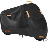 KLSDB Housses de Moto pour Suzuki XF 650 Freewind, Respirant Durable Moto Bâche Extérieure Résistant Poussière Housse Accessoires,XL
