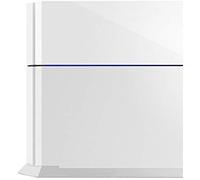 KlsyChry Support Vertical pour PS4 - Support Vertical avec Pieds Antidérapants pour PlayStation 4, Blanc