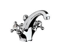 Kludi 1926 mitigeur lavabo 510100520 chromé , bec haut, avec garniture de vidage