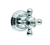 KLUDI 1926 : robinet encastré, ensemble de montage fin, marquage « COLD », 518150520, Couleur: chrome