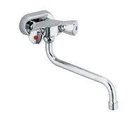 Kludi 314530515 Robinet/Mitigeur Spécial d'Évier Dn 10, Argent