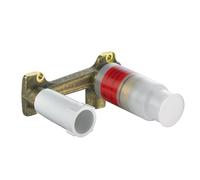 Kludi 38243 | Pour mitigeur de lavabo 2 trous à encastrer pour montage mural | Couleur/Finition : Chrome