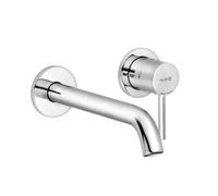 Kludi Robinet mural de lavabo Bozz 382450576 2 trous chromé