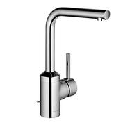 Kludi Mitigeur lavabo Bozz 382940576 – bec orientable, chromé, garniture de vidage