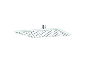 Kludi A douche de tête 6443091-00 300x300mm, blanc, plat, sans bras de douche