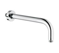 KLUDI A-QA Bras de douche, pour pomme de douche à disque, saillie 250mm, chrome, 6651305-00