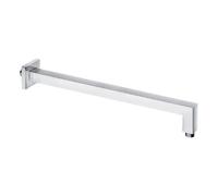 Kludi Bras de douche mural A-QA 6654405-00 – saillie 400 mm, chrome, pour pomme de douche à disque