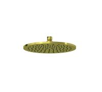 KLUDI A-QA Douche de tête à disque, douche de tête métallique, Ø 250 mm, 64325N0-00, Couleur: Or brossÃ©