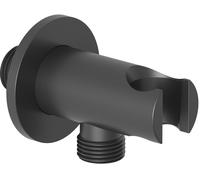 Kludi A-QA raccord coudé avec support noir 6556739-00