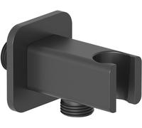 Kludi A-QA raccord coudé avec support noir 6556839-00