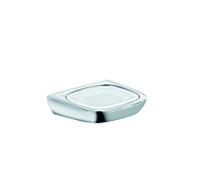 Kludi Amba savon avec porte-savon chromé , bol en porcelaine