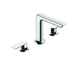 Kludi Ameo chromé, poignée à levier, mélangeur 3 trous