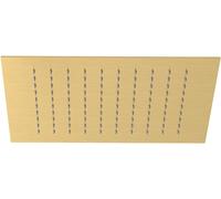Kludi de douche ASANA 69400N0-00 340 x 340 mm avec effet pluie d'été, finition PVD or brossé