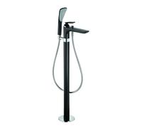 Kludi Balance mitigeur bain-douche autoportante chrome-noir 525908775