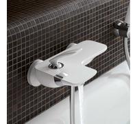 Kludi Balance White baignoire 524459175 Surface, chromé / blanc