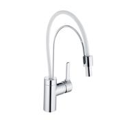 Kludi Bingo Star mitigeur de cuisine sur pied chrome-blanc 428590578