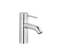 KLUDI BOZZ Mitigeur monocommandé pour lavabo, hauteur d'écoulement 75mm, sans garniture d'écoulement, 382720576, Couleur: chrome