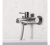 Kludi BOZZ Mitigeur de baignoire en applique, Mitigeur monocommande, 386910576,