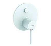 Kludi Bozz robinet de bain 387595376 raccord encastré, blanc mat