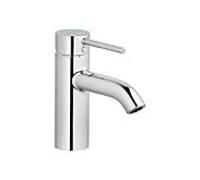 Kludi Mitigeur monocommande Bozz pour lavabo 382660576 - Bec 75 mm, bonde Push-Open, chrome