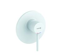 Kludi Bozz mitigeur de douche 387555376 mitigeur à encastrer, débit 28 l/min, blanc mat
