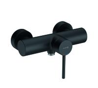 Kludi Mitigeur monocommande de douche en applique Bozz match0 388313976 – noir mat