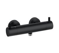 Kludi Bozz douche thermostat 352033938 montage mural, noir mat