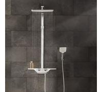 Kludi COCKPIT Colonne de douche en applique avec mitigeur thermostatique, 8020091-00,
