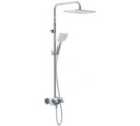Kludi Cockpit ensemble de douche mural avec thermostat chrome 8005005-00