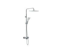 Kludi Cockpit Explorer Thermostat Dual Shower Système Chrome, Super Offre