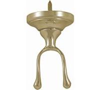 Kludi crochet de fourche 7673345-00 en laiton Adlon