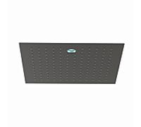 Kludi de douche ASANA 6943039-00 44 x 44 cm, SummerRain/Ambience Light, noir mat