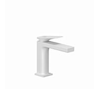 Kludi DECUS mitigeur lavabo 110 542895375 ECO PLUS, avec ouverture par pression garniture de vidange , blanc mat