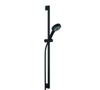 KLUDI DIVE Set de douche DIVE S, longueur 900mm, douchettes avec 1 type de jet, Eco, 6891039-00, Couleur: noir mat
