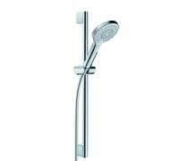 KLUDI DIVE Set de douches DIVE X, longueur 600mm, douchettes avec 3 types de jets, Eco, 6963005-00, Couleur: chrome