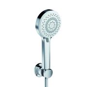 KLUDI DIVE Set de douchettes pour baignoire DIVE S, avec 3 types de jets, Eco, 6895005-00, Couleur: chrome